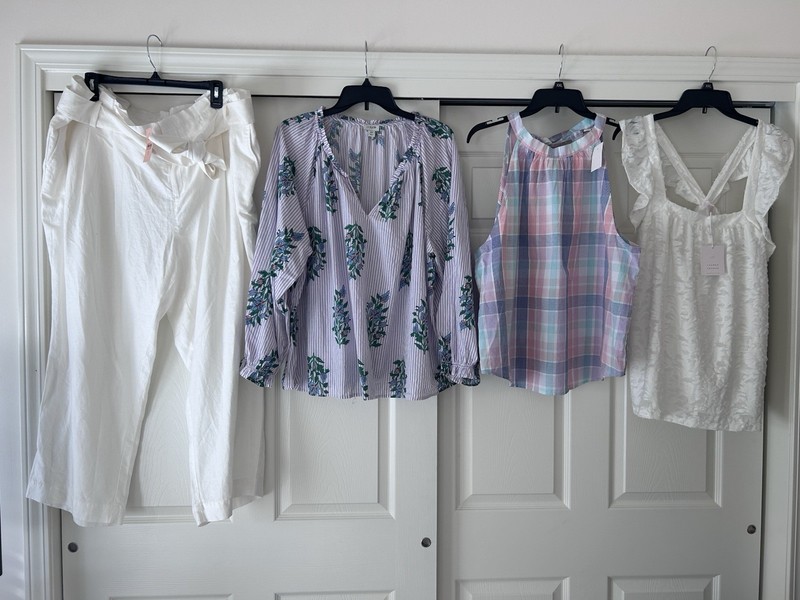 Lot Women’s Plus Separates NWT! J. Crew, Loft, Size 20/1X-2X Rtl$280+