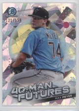 2021 Bowman Chrome 40-Man Futures Atomic Refractor 121/150 Max Meyer #FMF-19 ya6