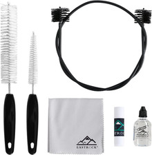 Trumpet Cleaning Kit,Trumpet Care Kit 6Pcs,Valve Oil, Slide Grease,Cleaning Clot