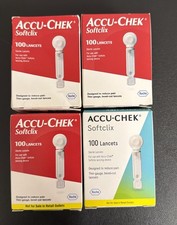 Accu Chek Softclix Lancet 400ct EXP. 08/2027 - 2029 See pics