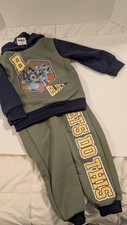 Toddler Bluey L/S Fleece Hooded Track Suit Size 3T