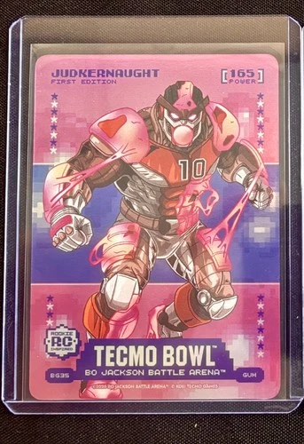 2026 Bo Jackson Battle Arena Tecmo Bowl JudkerNaught (Quinshon Judkins) RC GUM
