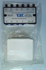 VAC Video Accessory Corporation DVRx-2 Brick Composite Video DA W/ Power Supply