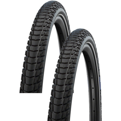 Pack of 2 Schwalbe Marathon Plus Tour Tire - 26 x 2.0, Clincher, Wire,