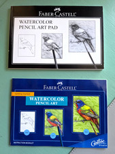 FABER-CASTELL Watercolor Pencil Art Kit books only 