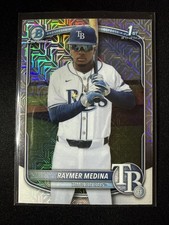 2025 Bowman Chrome Mega - Raymer Medina 1st #BCP-175 Mojo Refractor