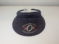 Rare Imperial Vintage Oklahoma City Country Club Golf Visor Rare Imperial Vintage Oklahoma City Country Club Golf Visor