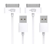 RocketBus 2-Pack USB Sync Charging Charger Data Transfer Cable Cord for Use t...
