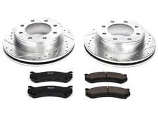 Rear Brake Pad and Rotor Kit For 1999-2004 GMC Sierra 2500 5.3L V8 2000 XT568QC