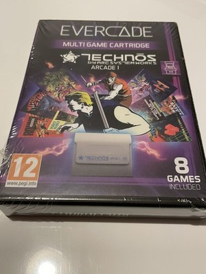 EVERCADE MULTI GAME CARTRIDGE BLAZE SEALED NEU TECHNOS ARCADE 1 -8 SPIELE LEGACY 