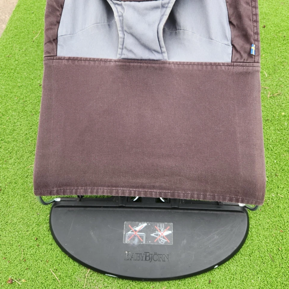 BabyBjorn Baby Bouncer - Marrón y Gris - Usado - Envío Gratis Foto 3 de 4