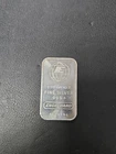Engelhard 1oz Silver Bullion Bar with E Centered in Globe logo .999+ Fine