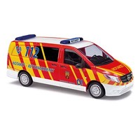 Busch H0 51136 Mercedes Benz Vito, Notarzt-Rettungsdienst Fw Herford / 1:87