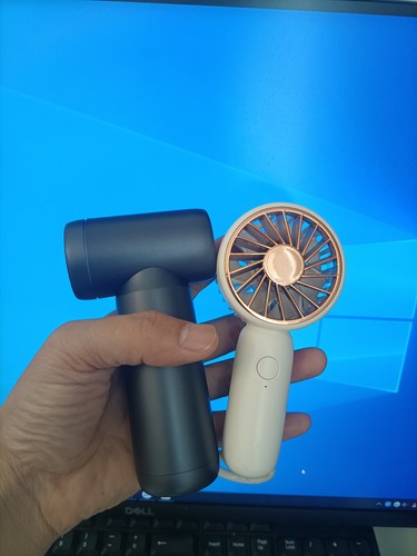 100000RPM Wireless High Speed Mini Fan USB C Rechargeable Air Blower Only 208g - Picture 10 of 10