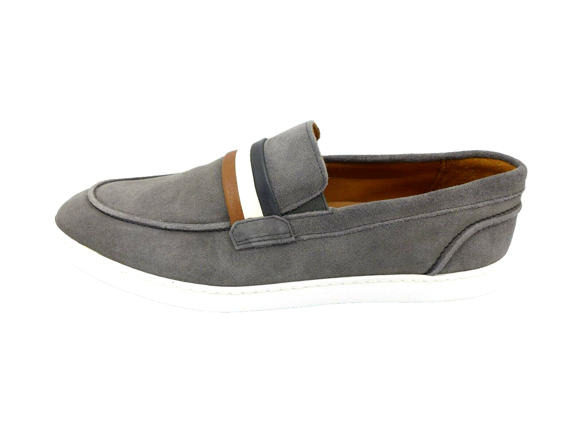 Allen Edmonds Port Washington Randolph Grey White Loafer Shoes Size 9.5D s-l1200.png main image 2