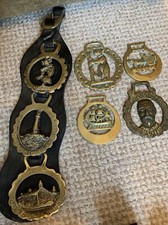 Antique Collection Of Horse Brasses