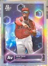 2022 Bowman Platinum Precious Elements Arol Vera #PE-28 Los Angeles Angels