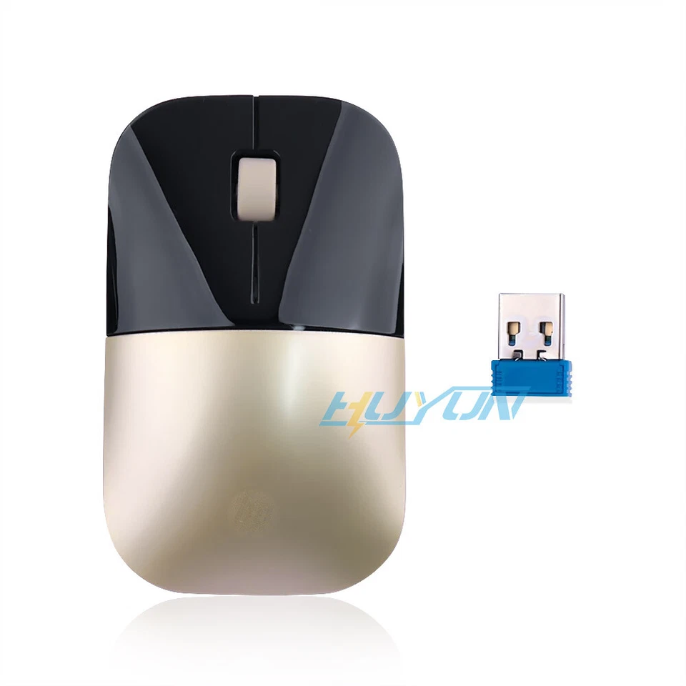 HP 2.4Ghz Wireless Mouse Z3700 Mute Slim Optical  Silent Colorful 1200DPI Laptop - Image 2 of 4