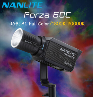 Nanguang NANLITE Forza 60C RGBLAC LED Video Light Full Color Photography Lights