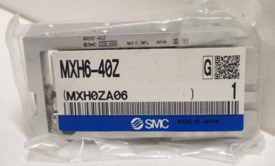 SMC MXH6-40Z PNEUMATIC COMPACT SLIDE TABLE NEW 