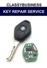 BMW E46 E60 X5 E53 3 5 Series Car Key Fob Repair Fix Battery Replacement Service