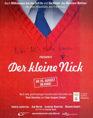 Der kleine Nick - Valérie Lemercier - Kad Merad - Maxime Godart - Presseheft