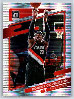 2021-22 Donruss Optic Robert Covington Pulsar Prizm Portland Trail Blazers #149