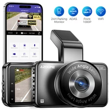 AZDOME Full HD 1080P Dash Cam WIFI ADAS Car DVR Camera APP Control+Night Vision