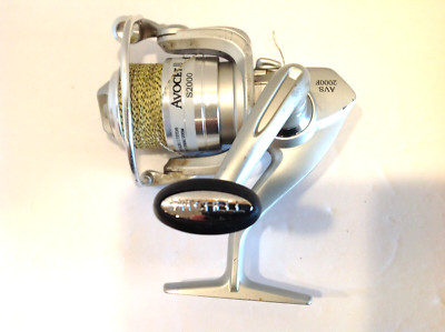 Mitchell Avocet II S2000 AVS200F Fishing Reel Line Cap 61 lbs 175 yards