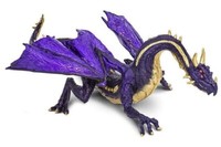 Safari Ltd 10165 Mitternachtsmond-Drache 22 Cm Serie Mythologie