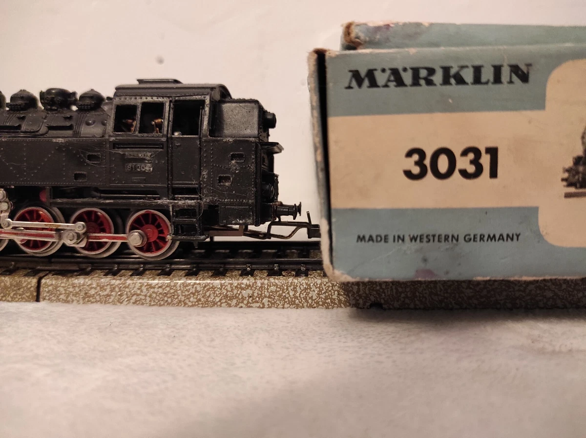 Locomotive Märklin HO 3031 Vapeur DampfLok BR81 004 DB Telex  D Br81 004 Db Telex 1270308390