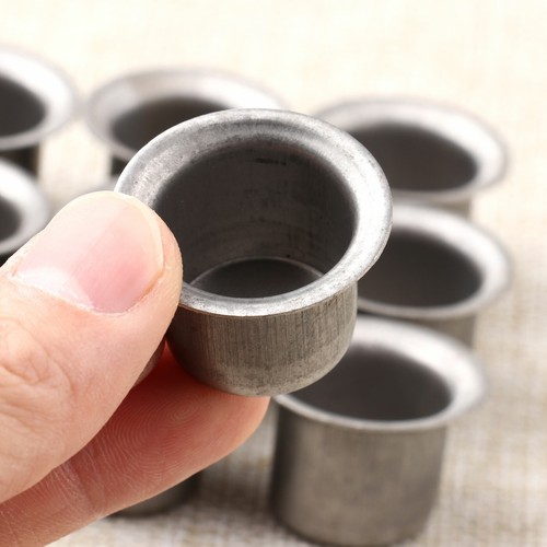 12x Candle Cups Metal Specifications Complete Hardware Container Accessories - Picture 26 of 34
