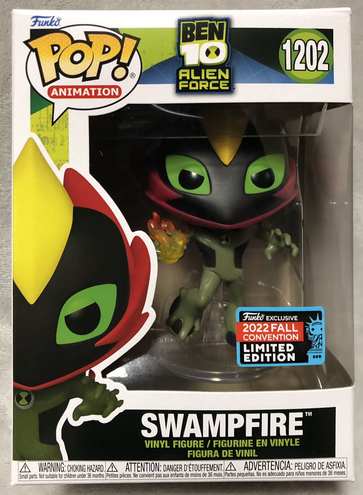 Funko Pop Animation Ben 10 Alien Force New York Fall Convention