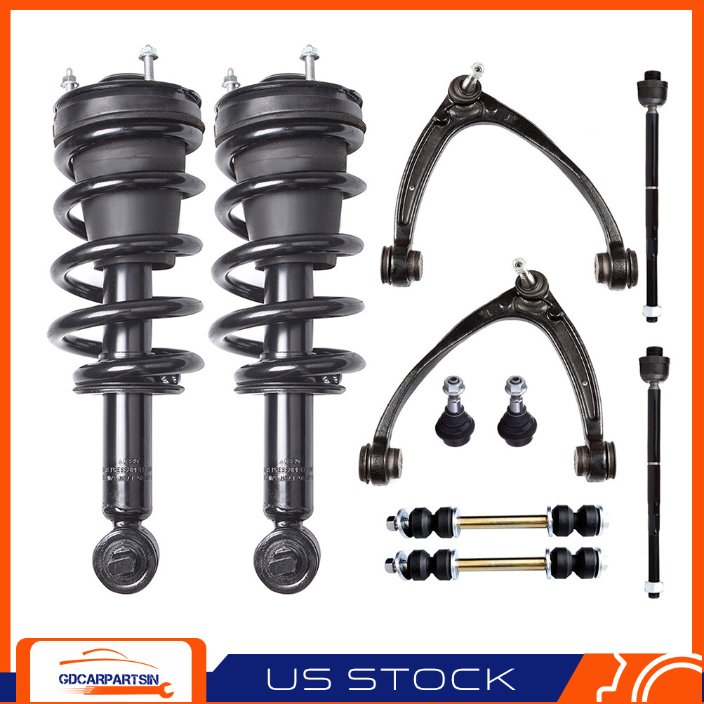 Front Strut Control Arms & Tie Rods for Chevy Silverado GMC Sierra Yukon Tahoe XL1500
