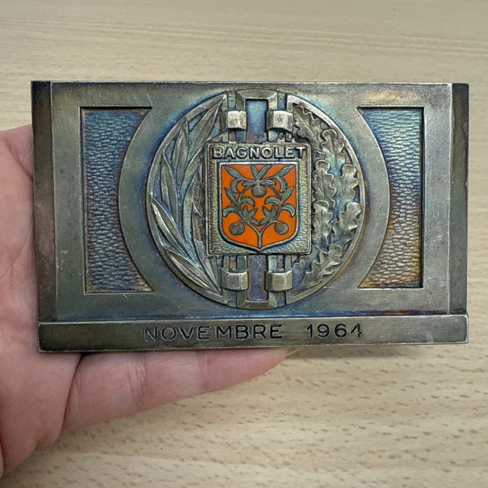 Médaille Bagnolet Novembre 1964