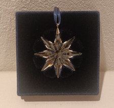 FIOCCO NEVE / PALLINA DI NATALE SWAROVSKI, CRISTALLO - originale con scatola