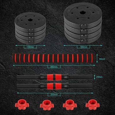 Pesi 2 Kg C.P.Sports Manubri | Set Di 2 Manubri - Pesi Da 0,5 Kg A 12 Kg | Manubri Per Donne E Uomini | Set Di Manubri Per Lo Sport, Il Fitness, La Ginnastica Pesi 5 Kg Coppia - Foto 12