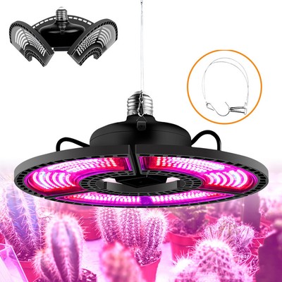 Faltbare E26/E27 288 504 LED Glühbirne Pflanzenlicht Vollspektrum Wachstumslampe