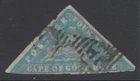 CAPE OF GOOD HOPE - 1853/63 - 4d WOOD-BLOCK - S&G #14 - USED