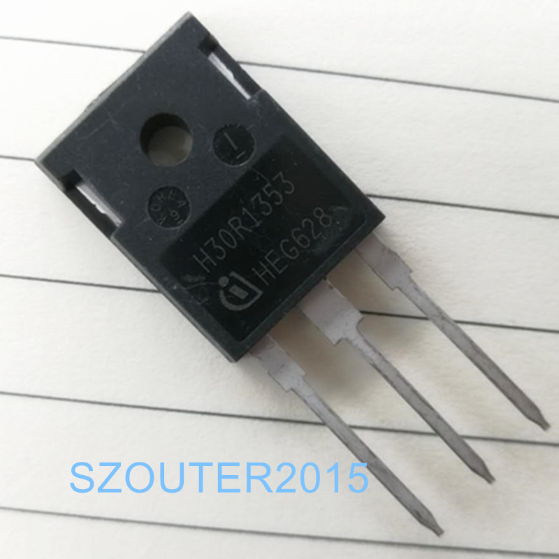 Sò Bếp Từ IGBT H40R1353 40A 1350V TO-247 Tháo Máy Chính Hãng zin dài