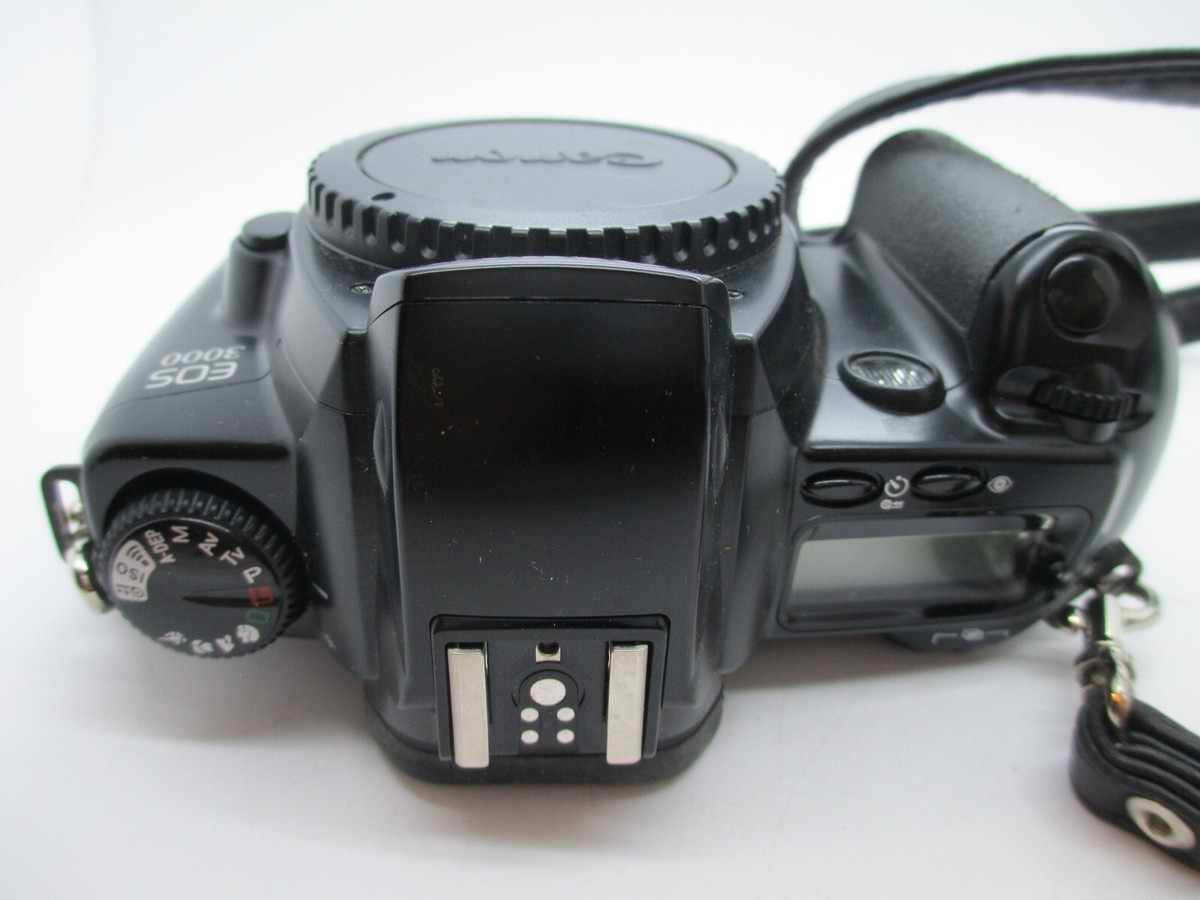 CANON EOS 3000 35mm FILM CAMERA Takes EF LENS WOKRING TESTED | eBay