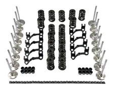 BBC Big Block Chevy 454 Cylinder Head Build Kit Valves Springs Retainers Keepers