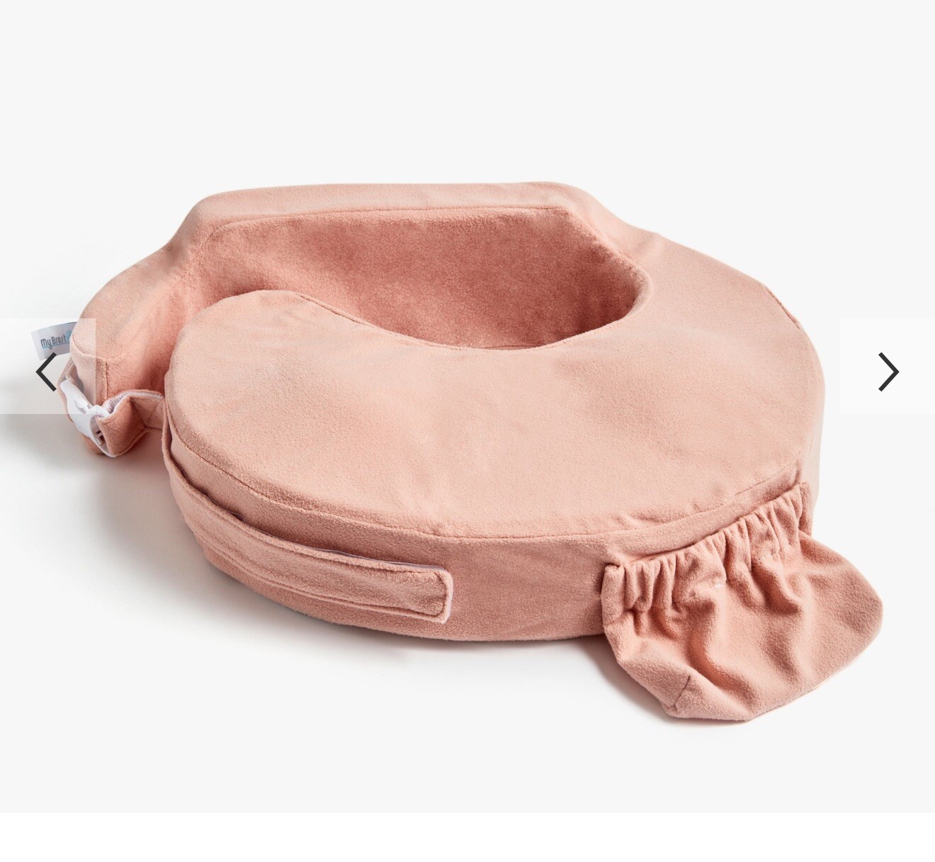 My Brest Friend Super Deluxe Nursing Pillow - Dusty Rose-image