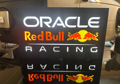 Red Bull F1 Team Logo Desk Light