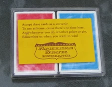 1973 American States Insurance Jamaica Holiday Redislip Playing Cards UNUSED nos