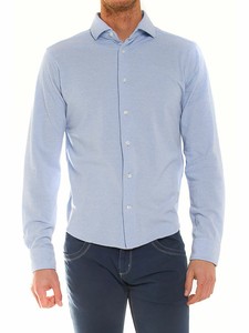 camisa color jean para hombre