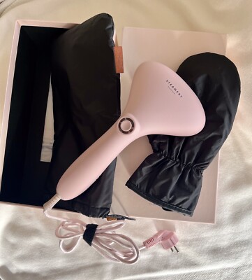 NEU! Steamery Cirrus No.2 Steamer, Dampfglätter, Rosa, Hitzehandschuh als Zugabe