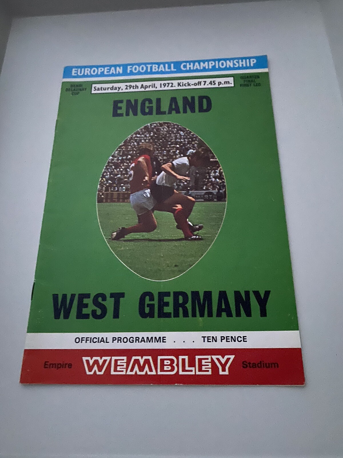 Epic Clash, England Vs West Germany 1972 Euro’s Quarter Final At