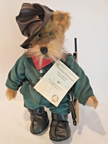 Hermann Coburg Teddy Theodore Roosevelt  Mohair Bear No. 367