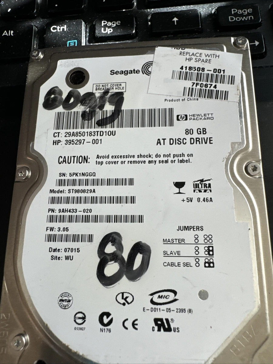 Preços baixos em Seagate 80GB Pata/IDE/EIDE unidades de disco